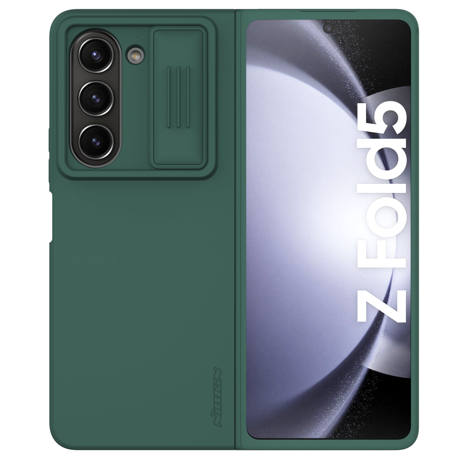 NILLKIN Shockproof Case for Samsung Galaxy Z Fold5 5G Dual Layer Hybrid Hard PC Soft Silicone Case with Slide Camera Lens Cover NILLKIN Shockproof Case for Samsung Galaxy Z Fold5 5G Dual Layer Hybrid Hard PC Soft Silicone Case with Slide Camera Lens Cover